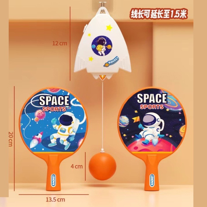 Bóng Bàn Treo Tường Đồ Chơi Đánh Bóng Bàn Phát Triển Khả Năng Phản Xạ Gắn Tường Đồ Chơi Vận Động - Đồ Chơi PUPU HOUSE