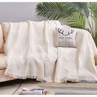 Khăn Phủ Sofa, Mền Đắp Thư Giãn, Thảm Trải Sàn, Decor Chụp Ảnh Loại Một Màu
