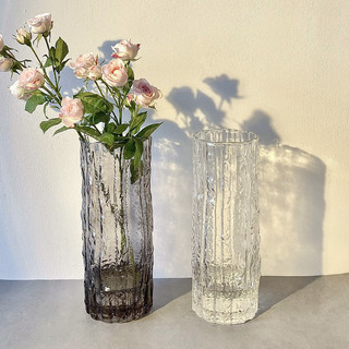 ( Giá dùng thử) Lọ hoa thủy tinh sang trọng gudecor , bình hoa decor phòng ngủ và trang trí phòng khách cao cấp
