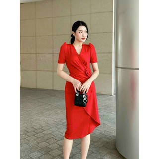 Body cổ tim bông eo sang trọng thanh lịch màu đỏ, đen, xanh lá, hồng.B046