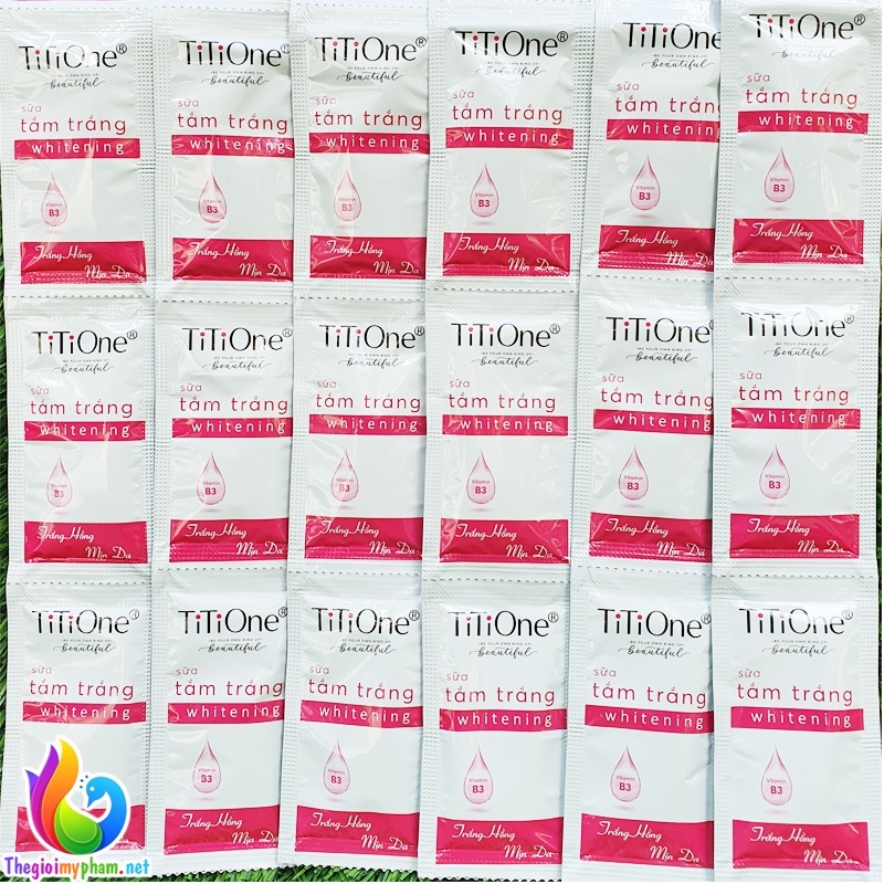Sữa Tắm Trắng Da TiTiOne 1 Dây/12 gói | Shopee Việt Nam