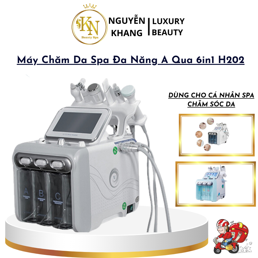 Máy Aqua Super H2O2 6in1 Máy Chăm Sóc Da | Đa Năng Dùng Cho Spa Chuyên ...
