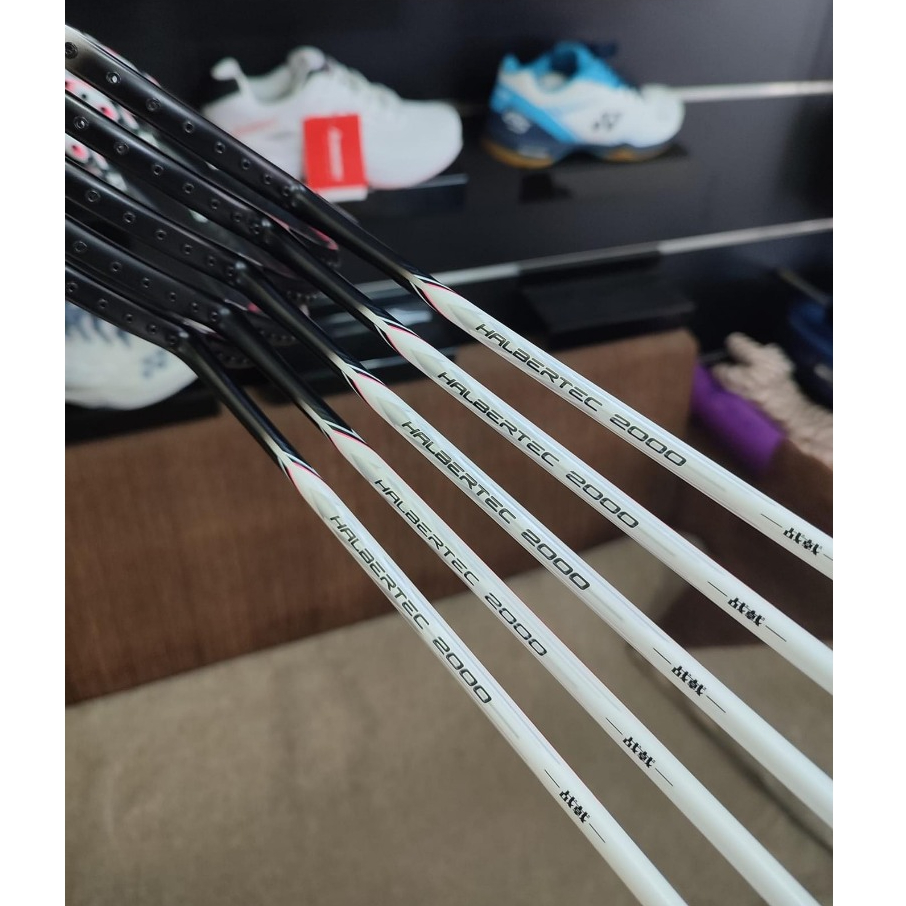 Khung Vợt Cầu Lông Linning Halbertec 2000 - White Gray Chính Hãng ...