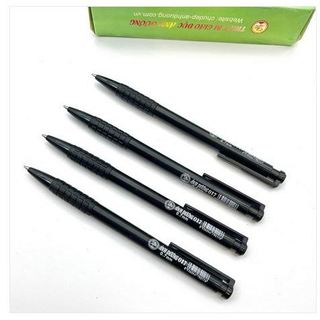 Bút bi 017 Ánh Dương Chất Lượng Cao, ngòi 0.5 mm êm trơn mực đen
