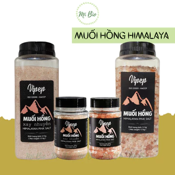 Muối hồng mịn - thô Himalayan Vipep - Ăn Kiêng - Ăn thực dưỡng - OrganicStores