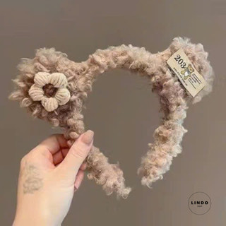 Bờm tóc , Cài Tóc LINDO Xinh Xắn, Dễ Thương, Lông Nhung Mềm Mại, Kiểu dáng Đa Dạng, Đeo nhiều dịp