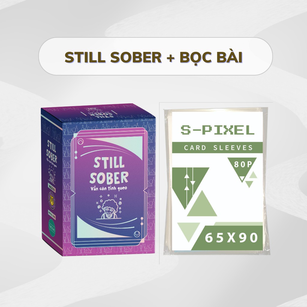 Bộ Bài Still Sober Huệ B Drinking Game Việt Hóa Giấy Cứng Nhậu Gắn Kết Bạn Bè