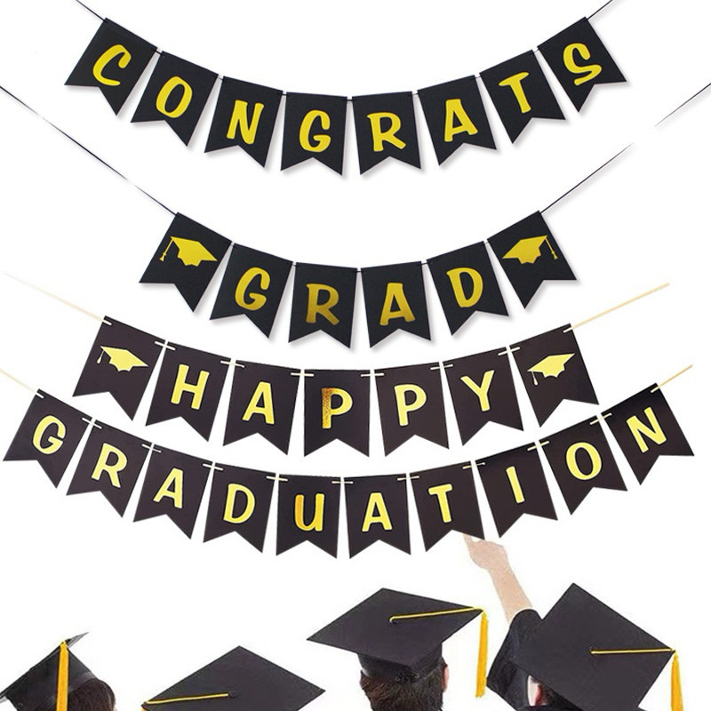 CỜ TREO MỪNG LỄ TỐT NGHIỆP - HAPPY GRADUATION | Shopee Việt Nam