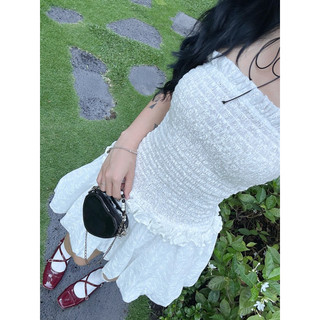 Plumm Dress - Đầm bí cúp ngực hoa thêu