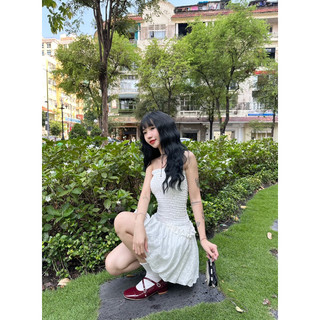 Plumm Dress - Đầm bí cúp ngực hoa thêu