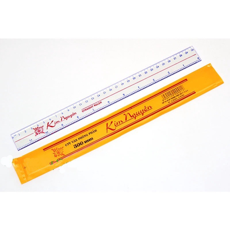 Product image Thước kẻ học sinh, văn phòng, nhựa dài 20cm, 30 cm Kim Nguyên 3