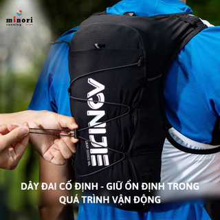 Balo Vest Nước Chạy Trail AONIJIE C9116 MB 10L Siêu Nhẹ Không Gồm Túi Đựng Gậy chạy trail