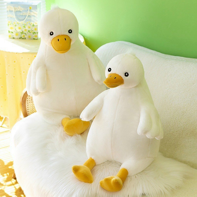 Gấu bông vịt, Gấu bông vịt vô tri dễ thương bụng béo người bạn đáng yêu bên cạnh bạn kích thước 40 đến 80 Cm