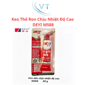 Hộp 12 tuýp Keo Dán Gioăng Máy, Keo Thế Ron Chịu Nhiệt Độ Cao DEYI M588 85g