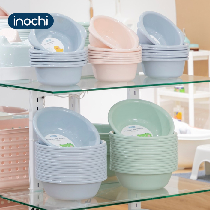 Thau rửa mặt cao cấp Notoro nhiều màu, nhiều size 21cm/27cm/32cm/38cm - CHÍNH HÃNG INOCHI