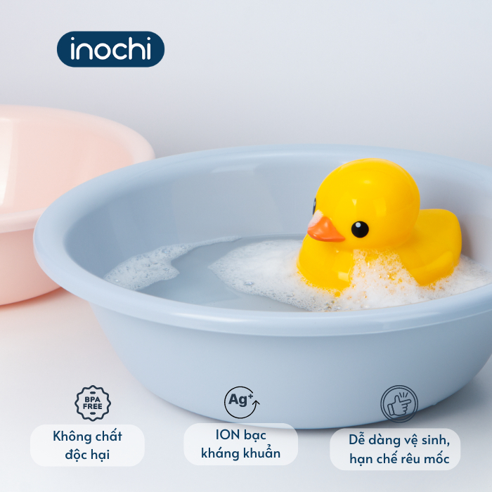 Thau rửa mặt cao cấp Notoro nhiều màu, nhiều size 21cm/27cm/32cm/38cm - CHÍNH HÃNG INOCHI