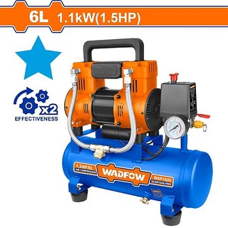 WADFOW Máy nén khí  (không dầu)  1100W-6L WAP1A06