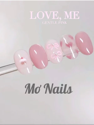 NailBox thiết kế trái tim dễ thương hồng baby cho Nữ M26 nhà Mơ Nails
