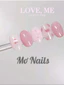 NailBox thiết kế trái tim dễ thương hồng baby cho Nữ M26 nhà Mơ Nails