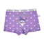 Set 4 Quần lót cotton trẻ em, quần chip đùi bé gái họa tiết Kuromi siêu quậy size 8-36kg