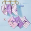 Set 4 Quần lót cotton trẻ em, quần chip đùi bé gái họa tiết Kuromi siêu quậy size 8-36kg