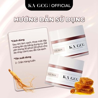 Mặt nạ dưỡng da thảo mộc MAGIC MASK dịu nhẹ giúp giữ ẩm và phục hồi da 50ML KA GCG
