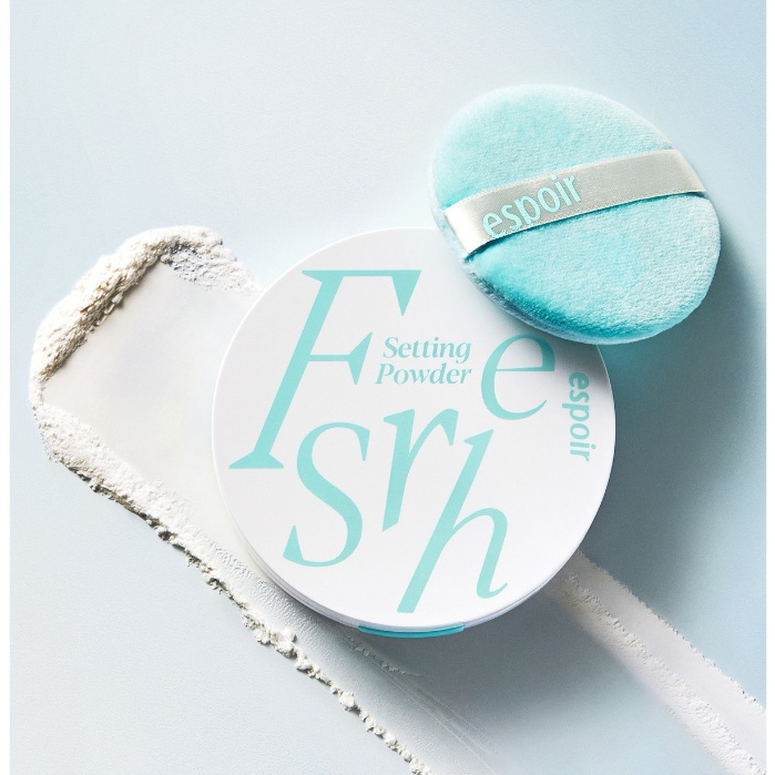 Ảnh Phấn Phủ Nén Kiềm Dầu Espoir Fresh Setting Powder 9g 2
