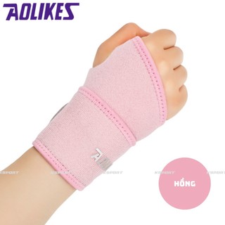 Băng quấn cổ tay Aolikes a-7937 – Hỗ trợ bảo vệ khớp cổ tay khi tập gym, thể thao