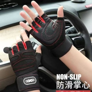 Găng tay tập gym có quấn cổ tay trợ lực – chất liệu da nguyên miếng Hàn Quốc, thiết kế mới cá tính