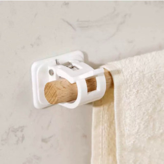 Bộ Giá Đỡ + Thanh Treo Rèm để khăn Dán Tường không cần khoan