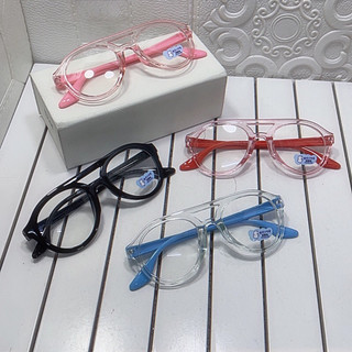 Kính mát cho bé nam nữ chống UV400, thiết kế mắt tròn dễ đeo, màu sắc thời trang