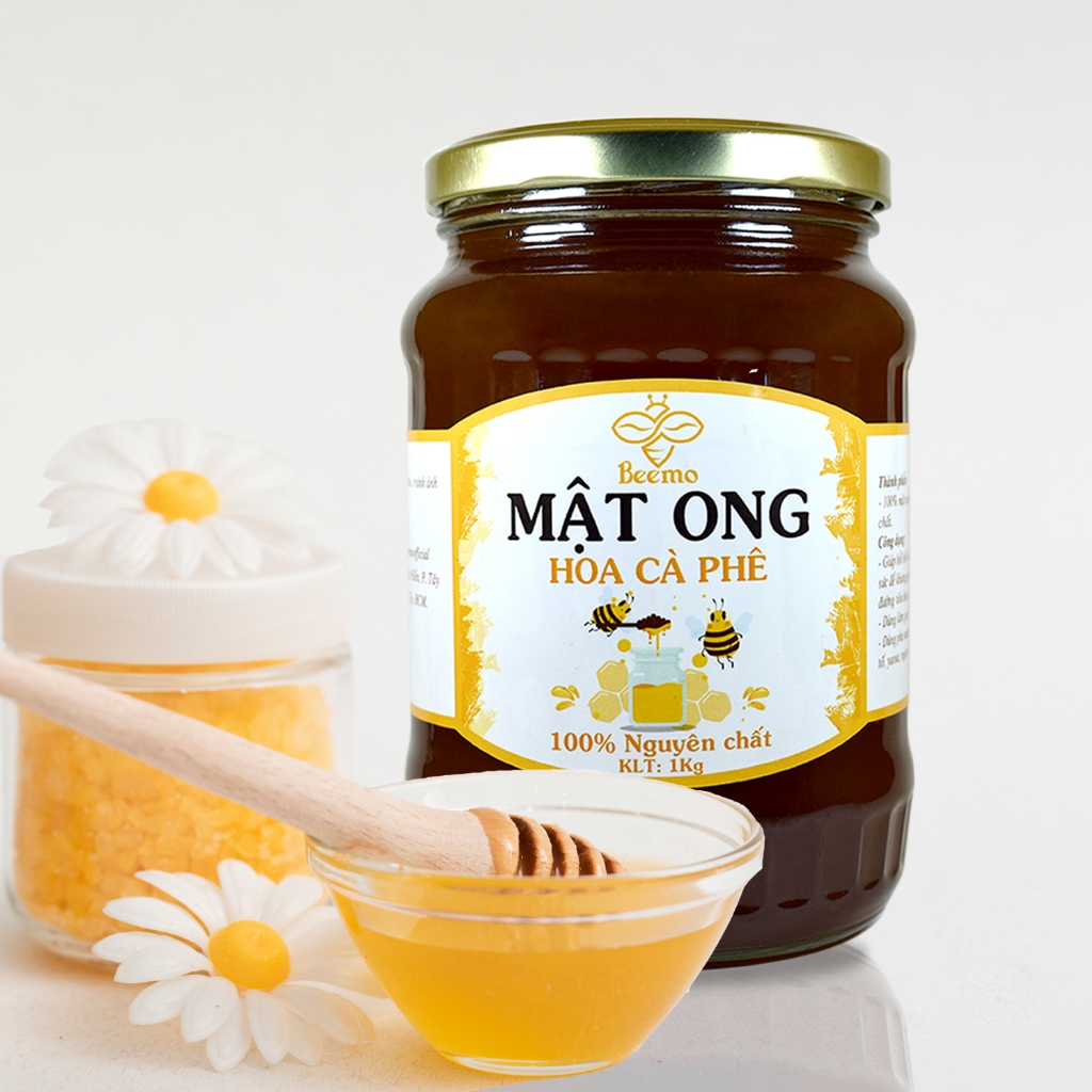 Ảnh Combo Tinh bột nghệ 500g + Mật ong hoa cà phê 1kg - Nguyên chất Beemo 3
