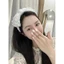 HT007 Băng đô cài tóc ren tiểu thư kết ngọc cao cấp, Bờm tóc thời trang sang chảnh HT007