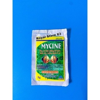 Mycine Arc Thái Lan ngừa và hỗ trợ lỡ loét thối vây mục đuôi cho cá cảnh (5gram)