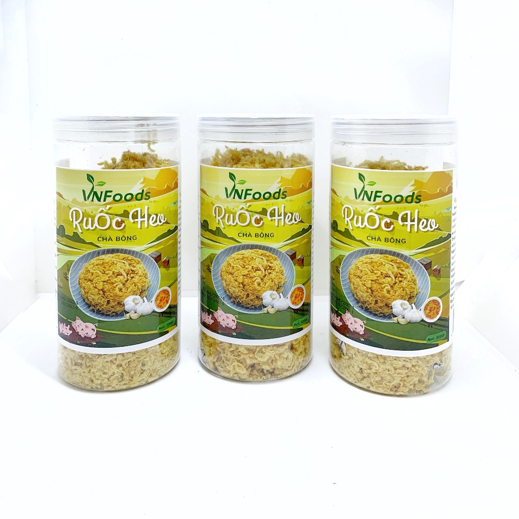Chà Bông Heo Xù Loại Ngon Đảm Bảo ATVSTP Sử Dụng Được Với Nhiều Món 500-1000Gr