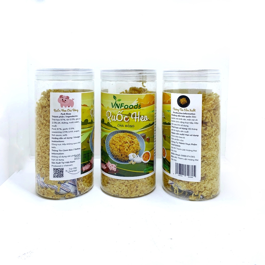 Chà Bông Heo Xù Loại Ngon Đảm Bảo ATVSTP Sử Dụng Được Với Nhiều Món 500-1000Gr