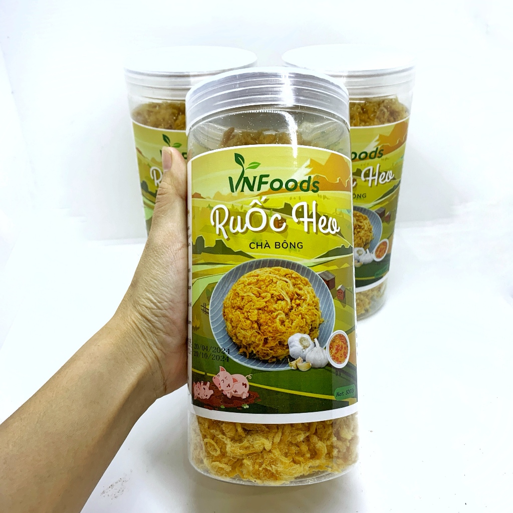 Chà Bông Heo Xù Loại Ngon Đảm Bảo ATVSTP Sử Dụng Được Với Nhiều Món 500-1000Gr