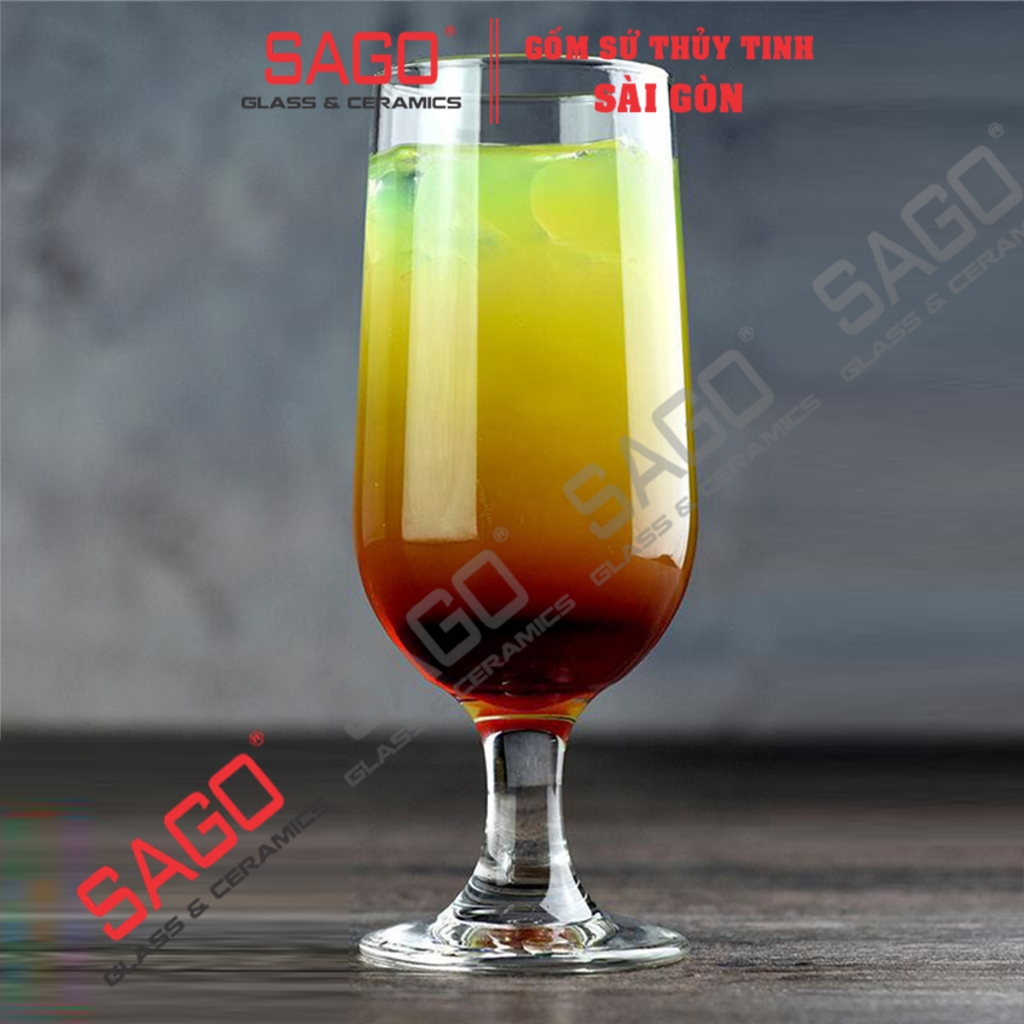 Ly Thủy Tinh Có Chân Embassy Glass 400ml | Ly Sinh Tố , nước ép ...