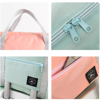 Túi Xách Du Lịch Gấp Gọn Siêu Nhẹ Chống Nước, Túi Đựng Đồ Du Lịch Picnic Cài Vali Tiện Dụng 88465