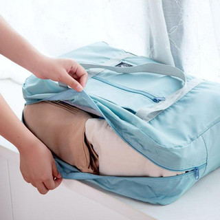 Túi Xách Du Lịch Gấp Gọn Siêu Nhẹ Chống Nước, Túi Đựng Đồ Du Lịch Picnic Cài Vali Tiện Dụng 88465