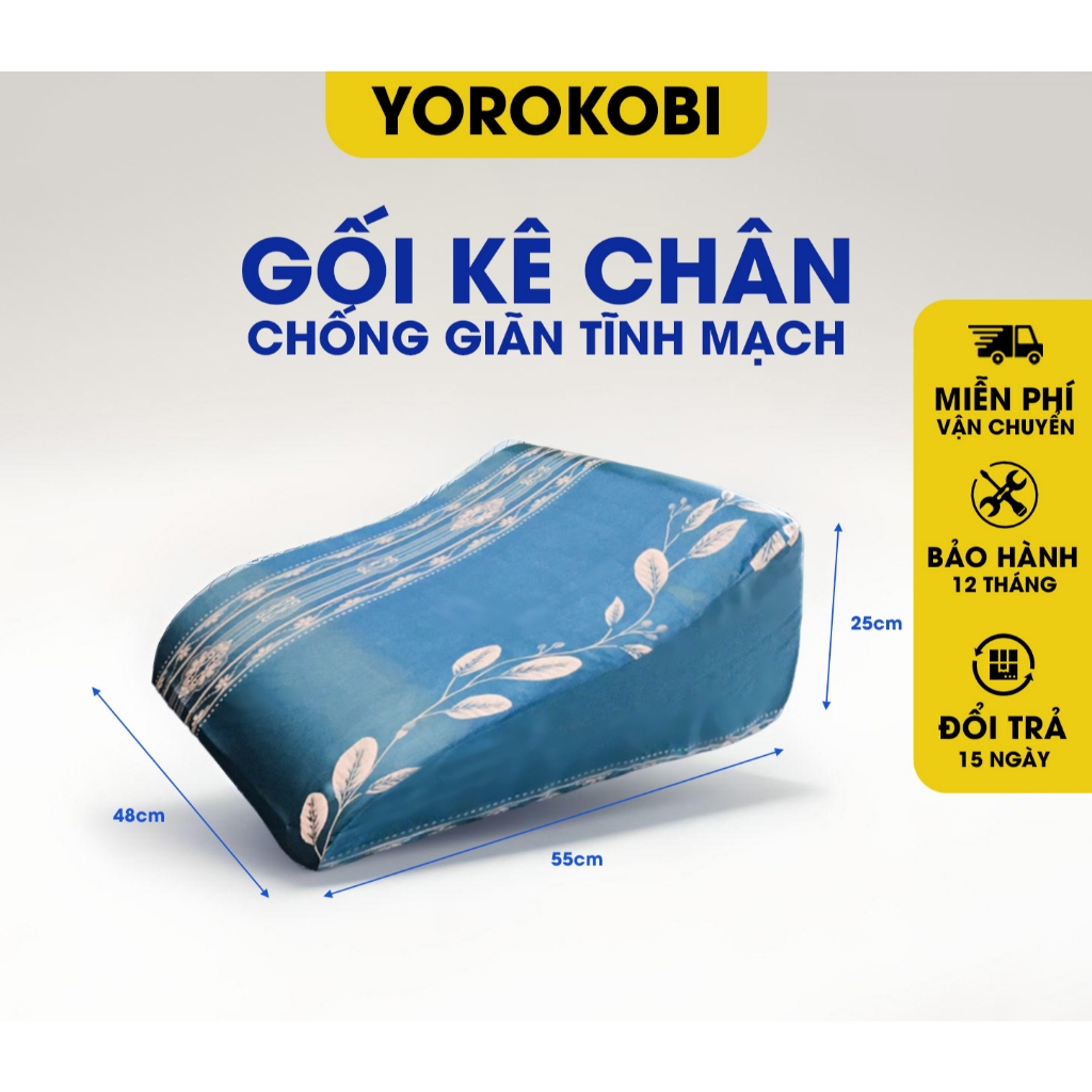 Gối gác chân giãn tĩnh mạch - Gối Kê Chân Chống Suy Giãn Tĩnh Mạch ...