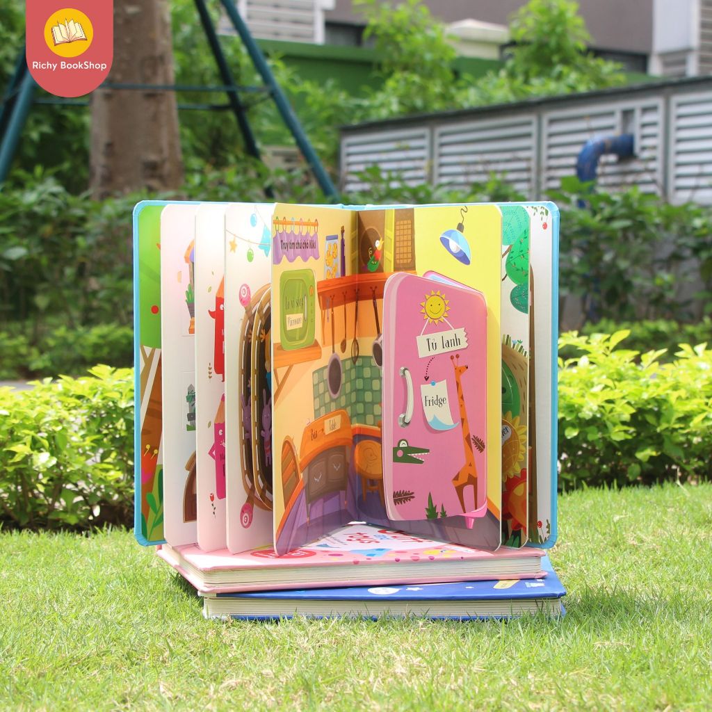 Sách Lift the flap - Lật mở khám phá Đinh Tị - bộ 15 cuốn