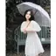 🌽 Đầm vân hoa ép v eo nút bọc trắng 🔥𝐇𝐨𝐚̉ 𝐓𝐨̂́𝐜🔥 𝐌𝐄𝐎𝐈𝐍𝐃𝐀𝐇𝐎𝐔𝐒𝐄 (VUI LÒNG IB MÈO ĐỂ ĐƯỢC TƯ VẤN KÍCH CỠ Ạ)