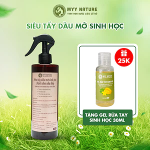 Siêu Tẩy Dầu Mỡ Dành Cho Nhà Bếp Myy Nature, chai 250ml/500ml - Làm Sạch Mọi Vết Dầu Mỡ, Vết Bẩn