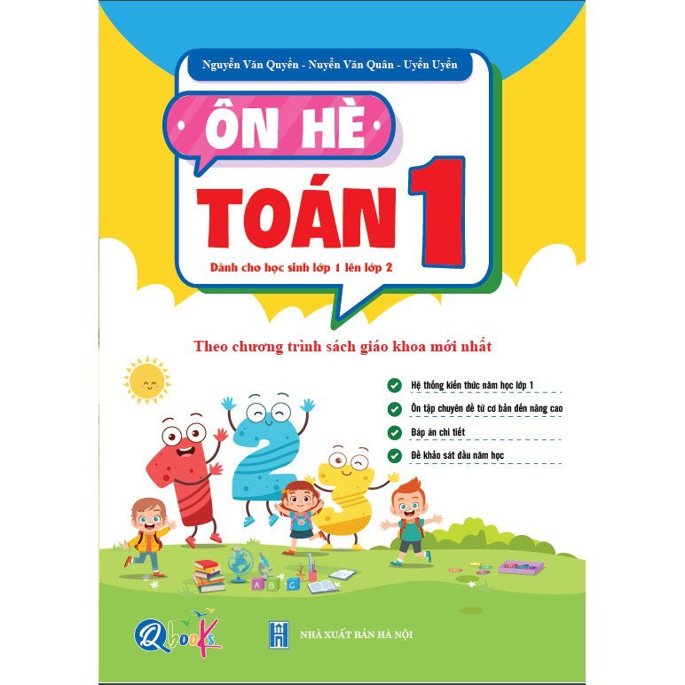 Sách - Ôn Hè Toán Và Tiếng Việt 1 - Dành cho học sinh lớp 1 lên lớp 2
