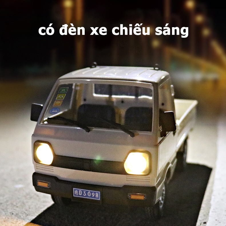 Xe tải chở hàng điều khiển từ xa kèm pin sạc cao cấp giá rẻ cho bé, xe ô  tô đồ chơi cho trẻ em BOBIKIDS OT29