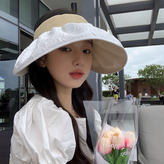 Nón nửa đầu rộng vành chống tia UV năng động trẻ trung