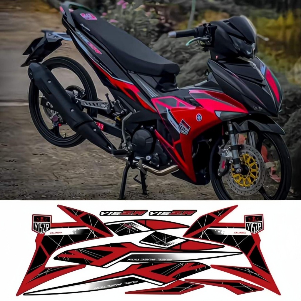 Tem rời EXCITER 150  cao cấp chất liệu in 3 lớp PPF chống nước không phai màu,.