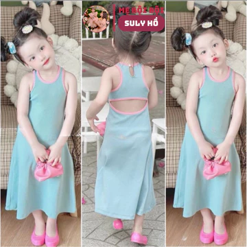 8 đến 50kg.váy xinh cho bé.váy có size đại cho bé gái.váy đi biển cho bé.hình thật trải sàn.đầm bé gái.váy hè cho bé gái