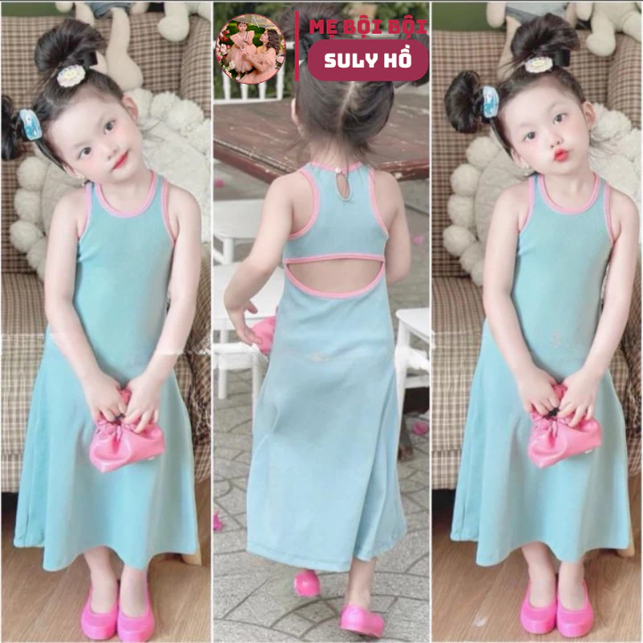 8 đến 50kg.váy xinh cho bé.váy có size đại cho bé gái.váy đi biển cho bé.hình thật trải sàn.đầm bé gái.váy hè cho bé gái